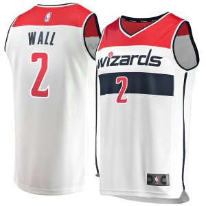 Camiseta John Wall 2 Washington Wizards Association Edition Blanco Hombre